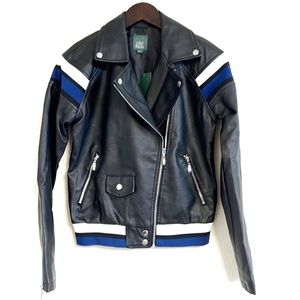 Wild fable faux leather jacket